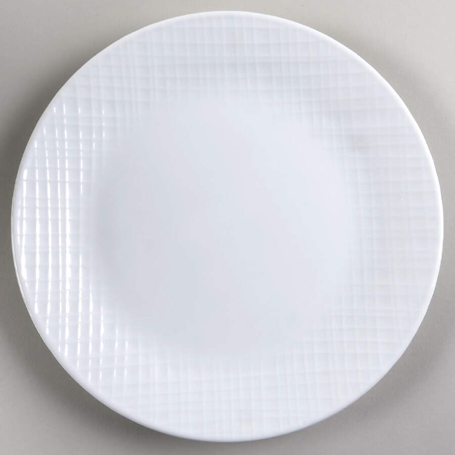 Linen Weave Dinner Plate by Corning Corelle-1