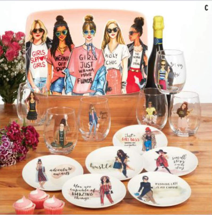 Girlfriends Canape Plate by Certified International-1
