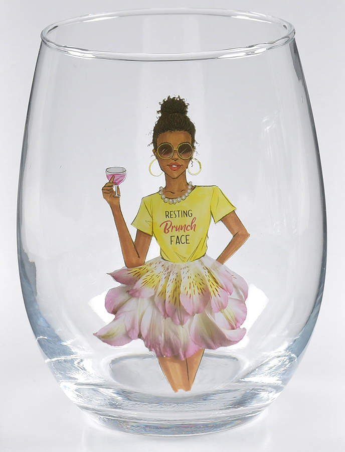 Girlfriends Glassware Stemless Wine by Certified International-1