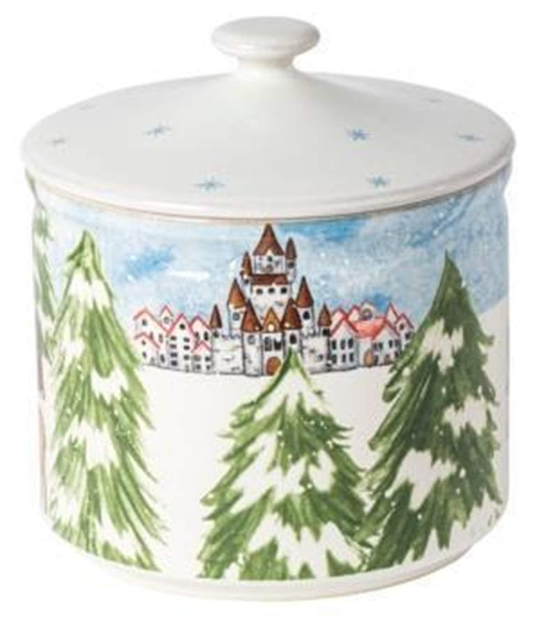 Nutcracker, The Large Canister & Lid by Casafina-1