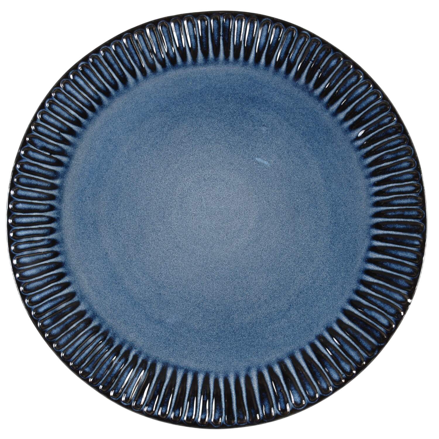 Cove Indigo Dinner Plate by Crate & Barrel-1