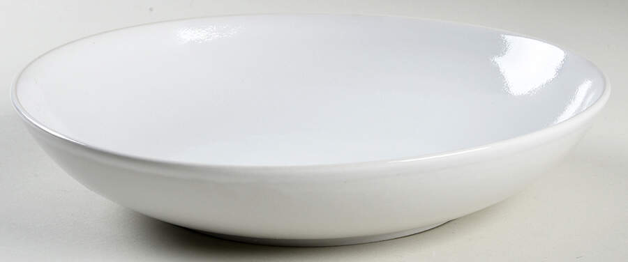 Craft Linen 10" Individual Pasta Bowl by Crate & Barrel-1