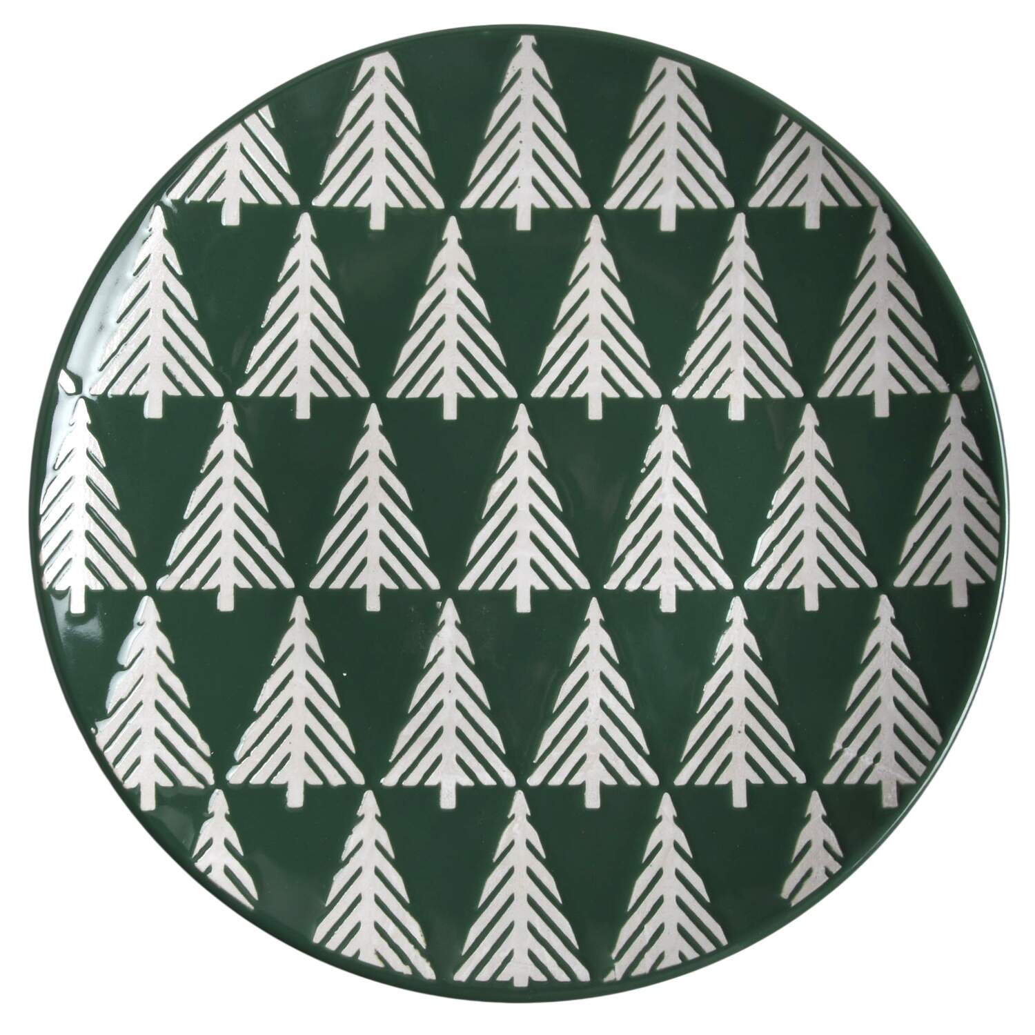 Green Forest Salad Plate by Crate & Barrel-1