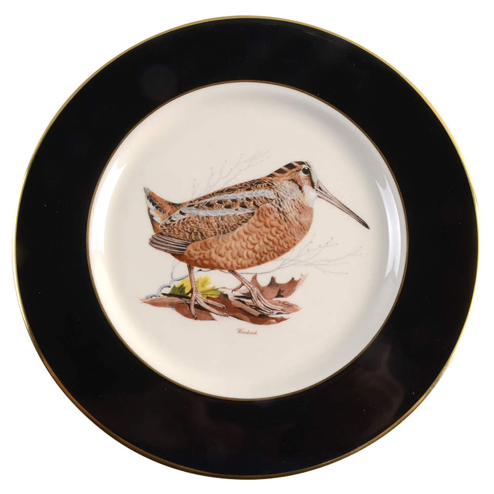 American Game Birds Dinner Plate by Castleton (USA)-1
