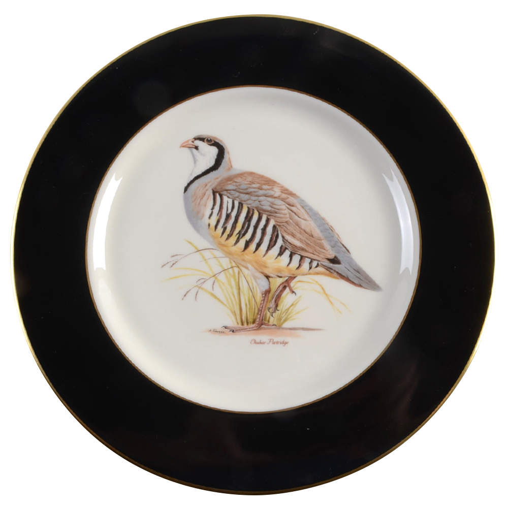 American Game Birds Dinner Plate by Castleton (USA)-1
