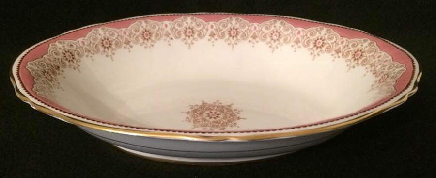 Lincoln 10" Oval Vegetable Bowl by Crown Staffordshire-1