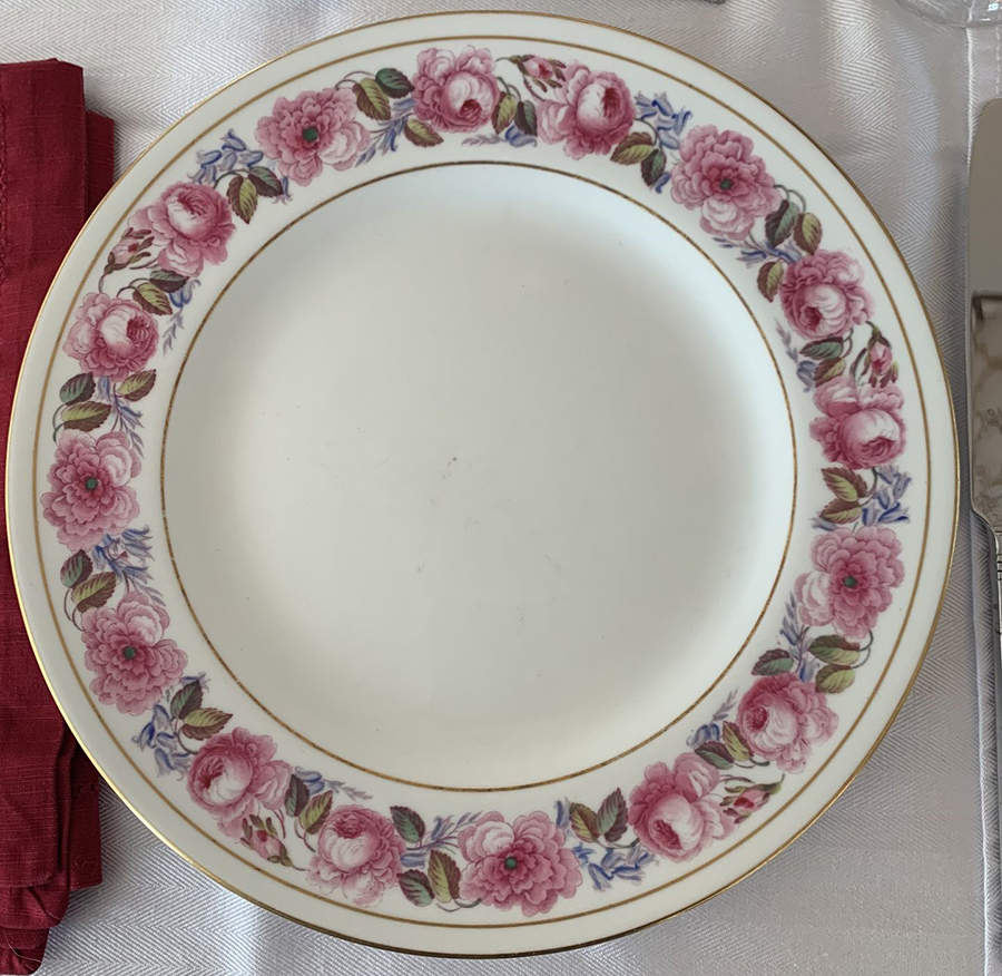 A6150 Dinner Plate by Crown Staffordshire-1