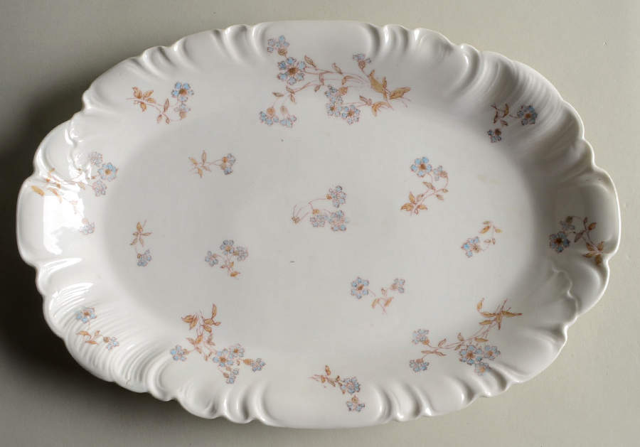 Schleiger 372-6 13" Oval Serving Platter by Charles Field Haviland-1