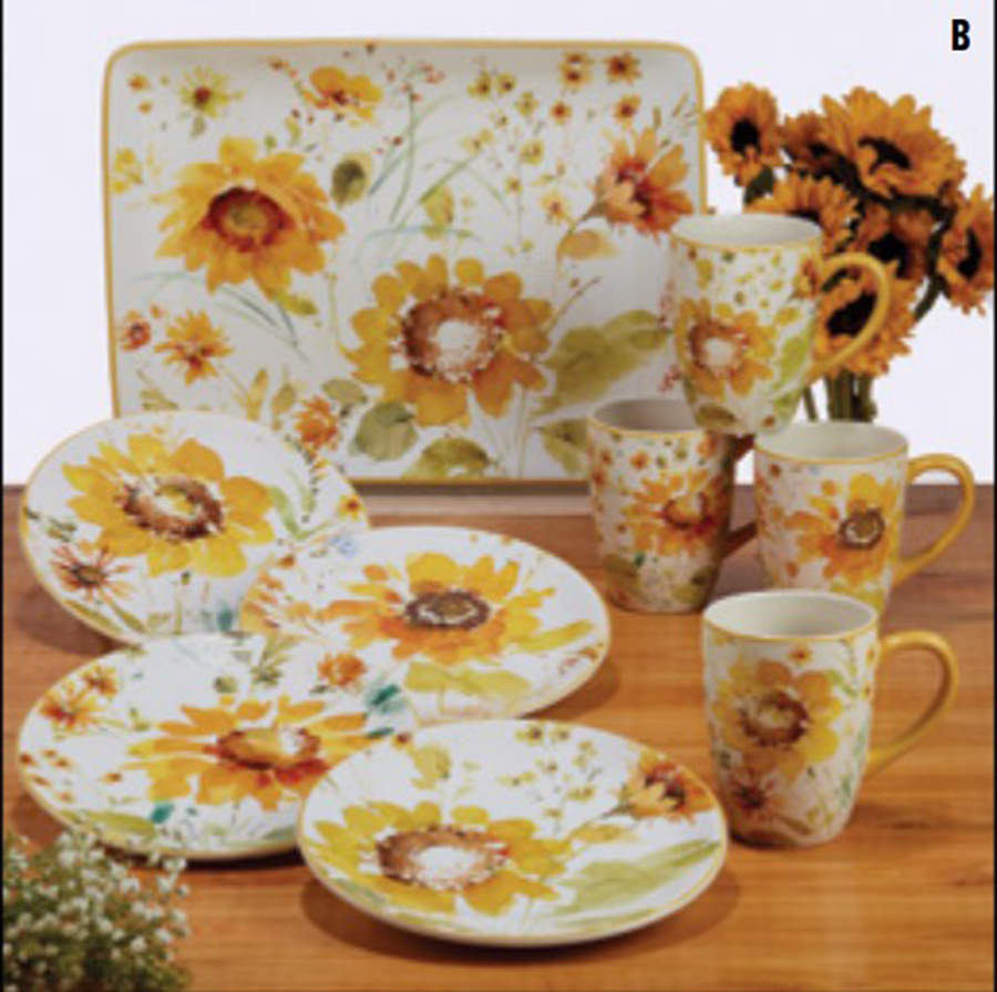 Sunflowers Forever Salad Plate by Certified International-1