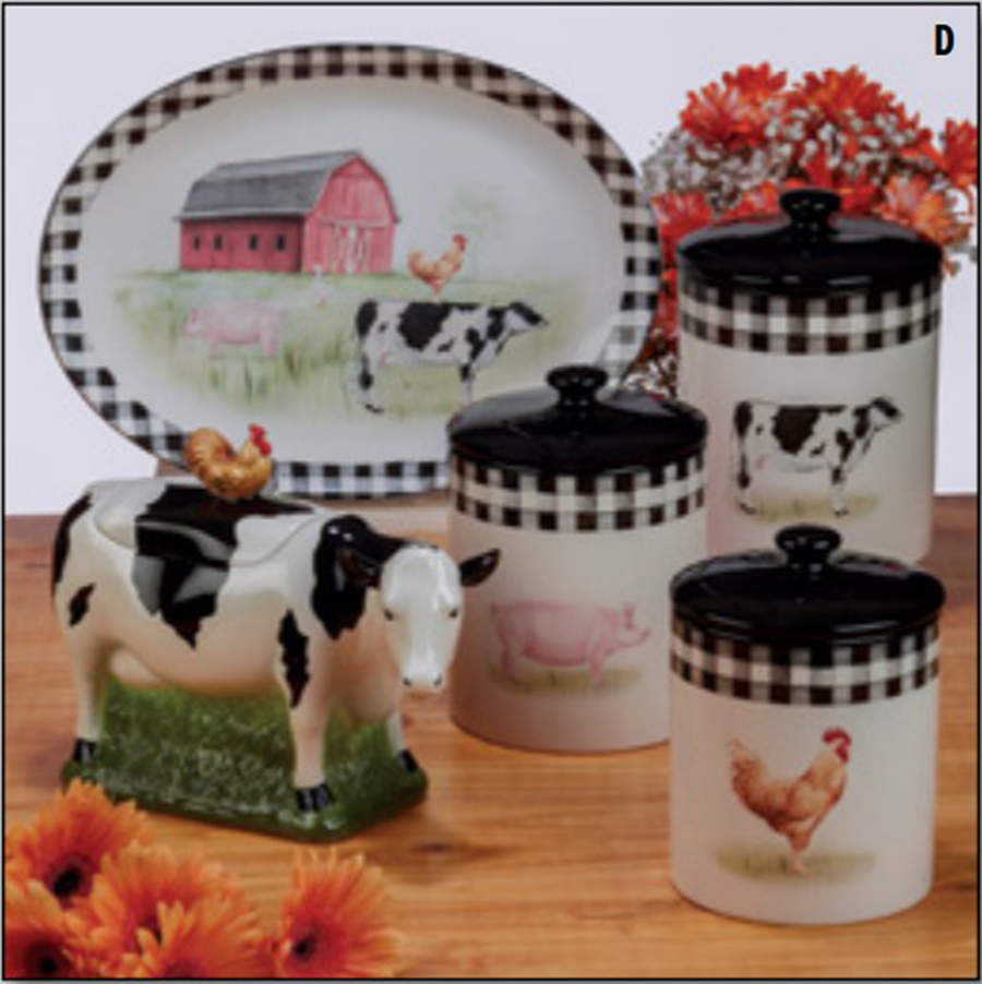 On the Farm Figural Cookie Jar & Lid by Certified International-1