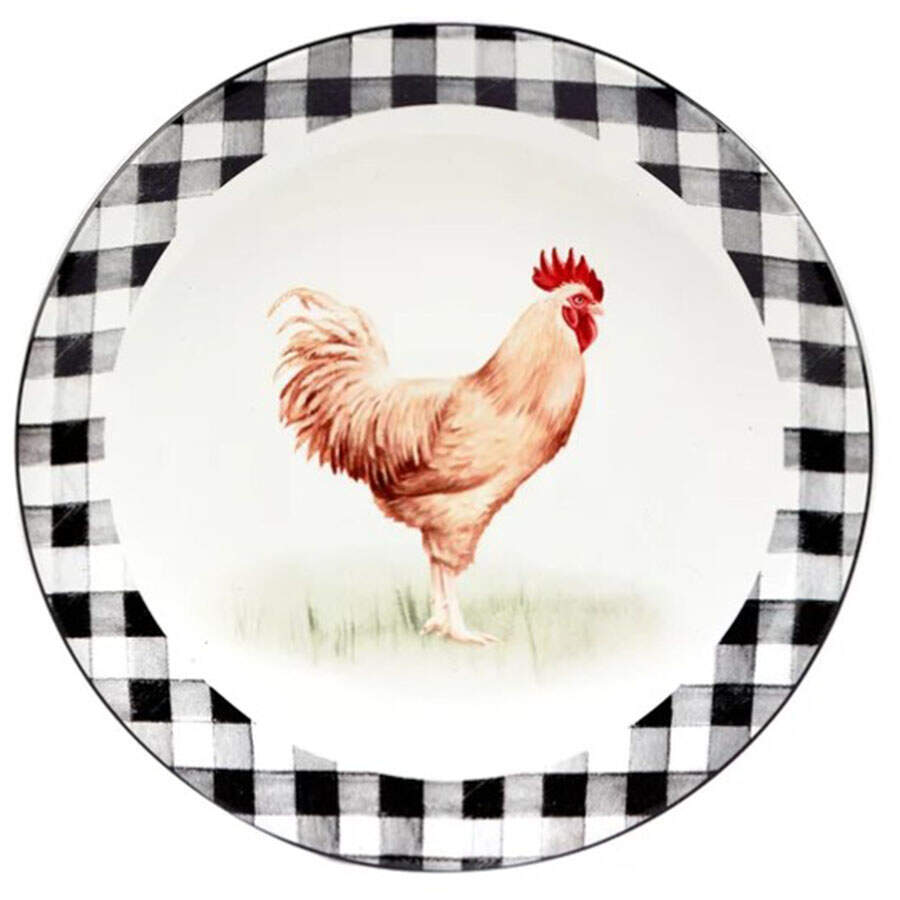 On the Farm Salad Plate by Certified International-1