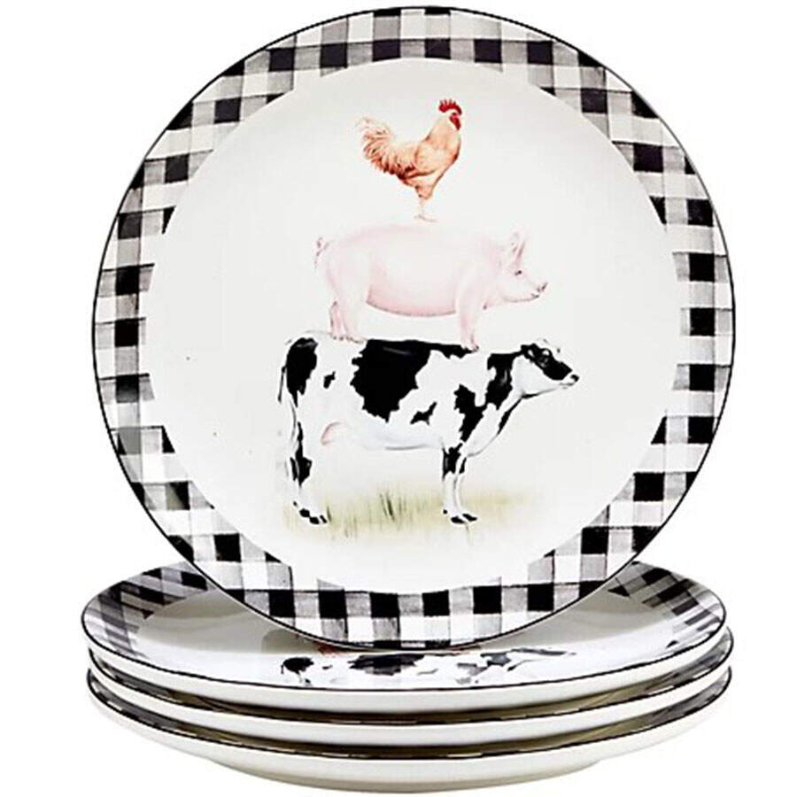 On the Farm Dinner Plate by Certified International-1