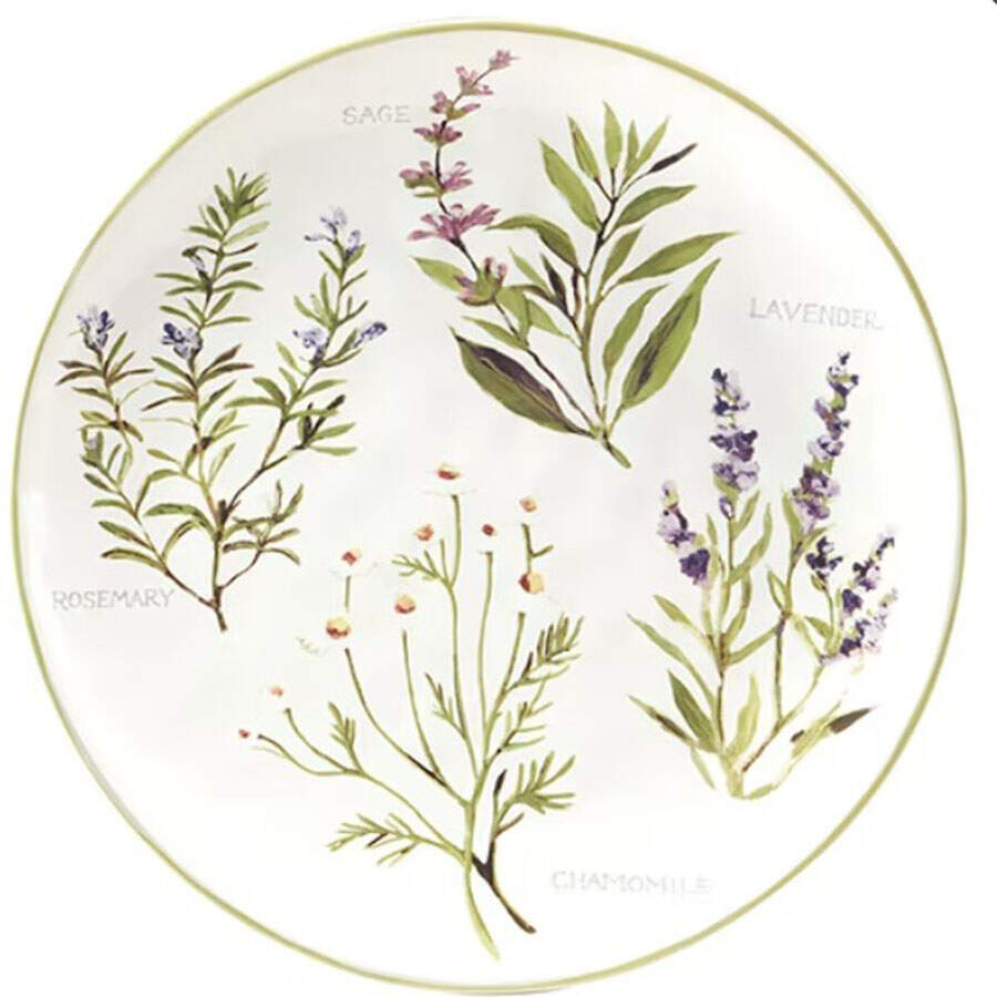 Fresh Herbs (Susan Winget) Dinner Plate by Certified International-1