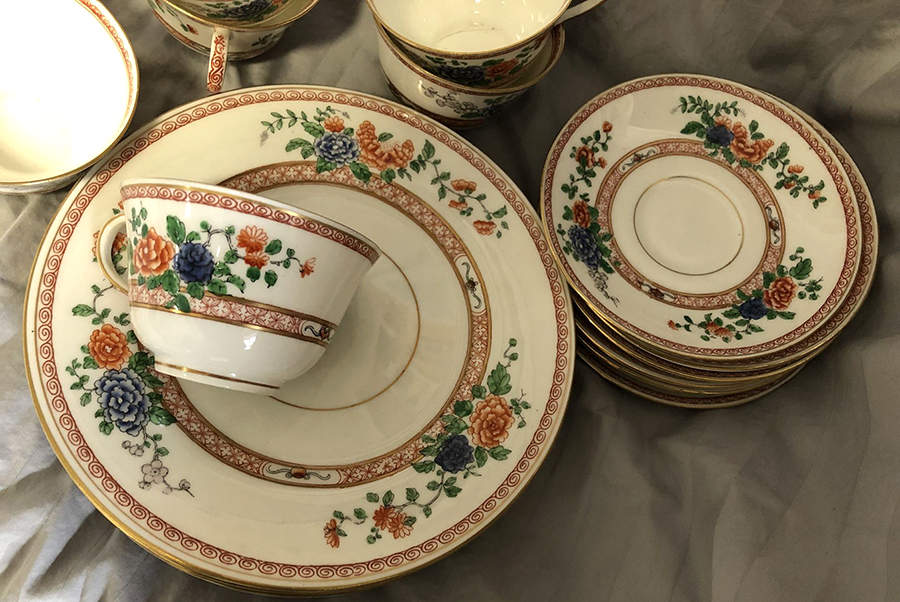A8077 Salad Plate by Crown Staffordshire-1
