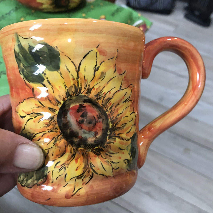 Sunflower Mug by Maxcera Corp-1