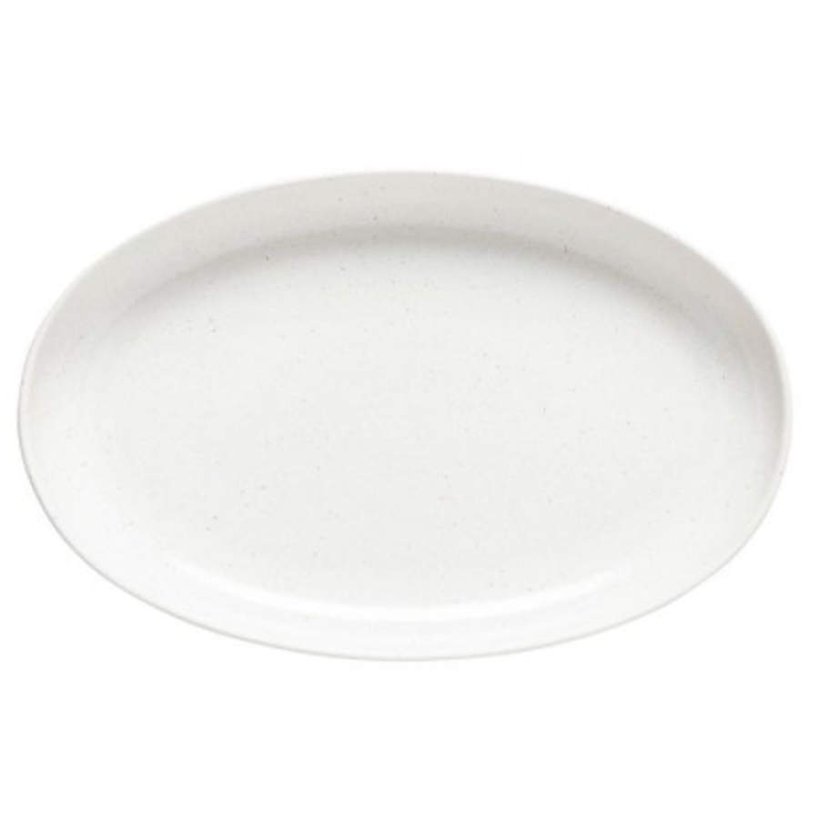 Pacifica Salt 12" Oval Serving Platter by Casafina-1