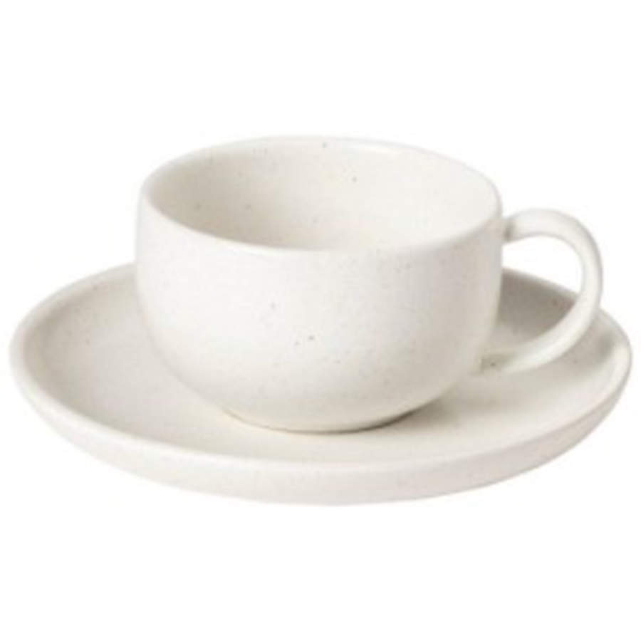 Pacifica Salt Flat Cup & Saucer Set by Casafina-1
