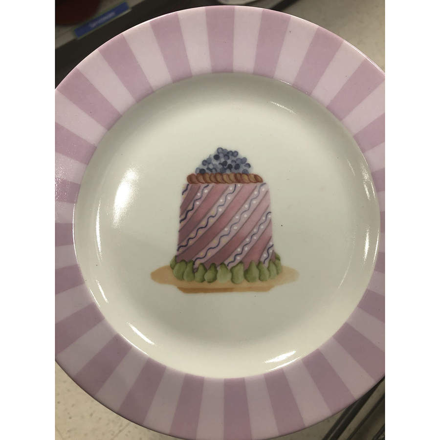 Sweet Time Salad Plate by Charter Club-1