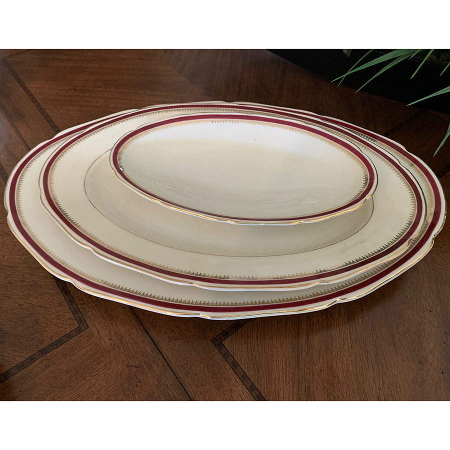 661-6548 14" Oval Serving Platter by Celebrate-1