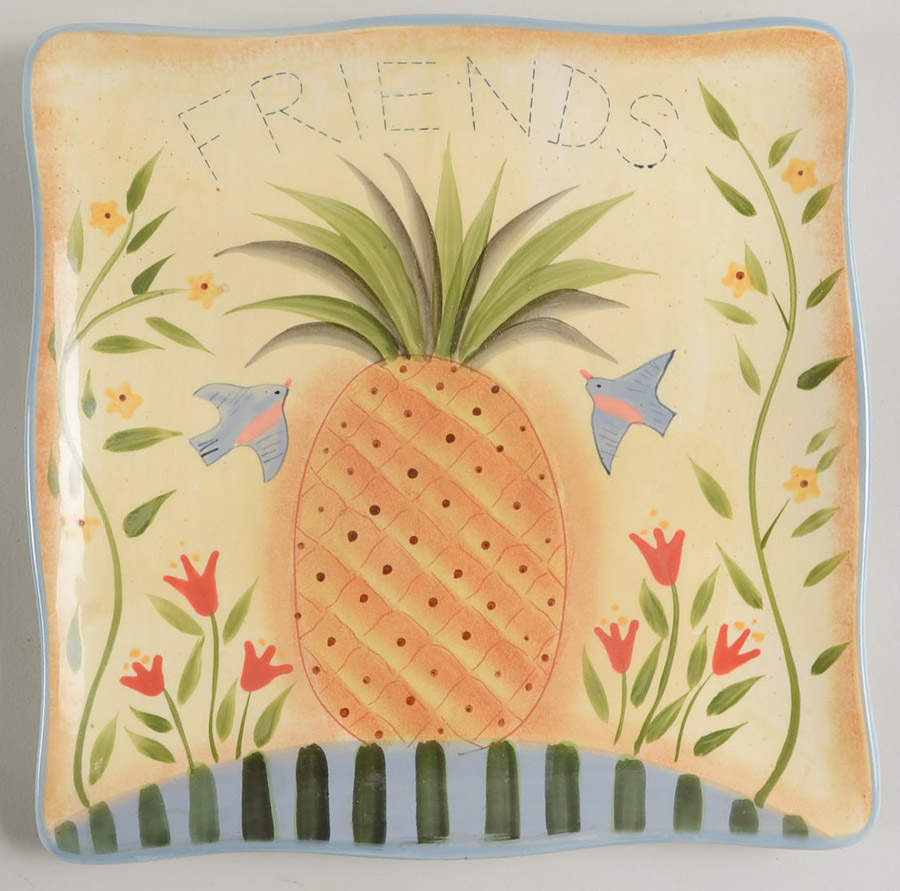 CKB23 Square Salad Plate by Cracker Barrel-1