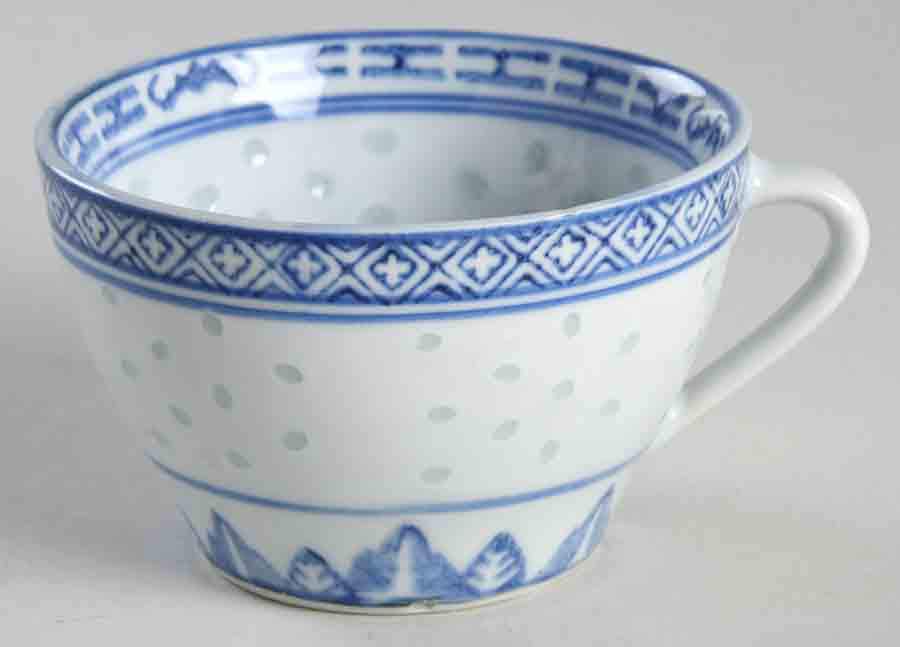 Rice Flower Flat Cup by Tienshan-1