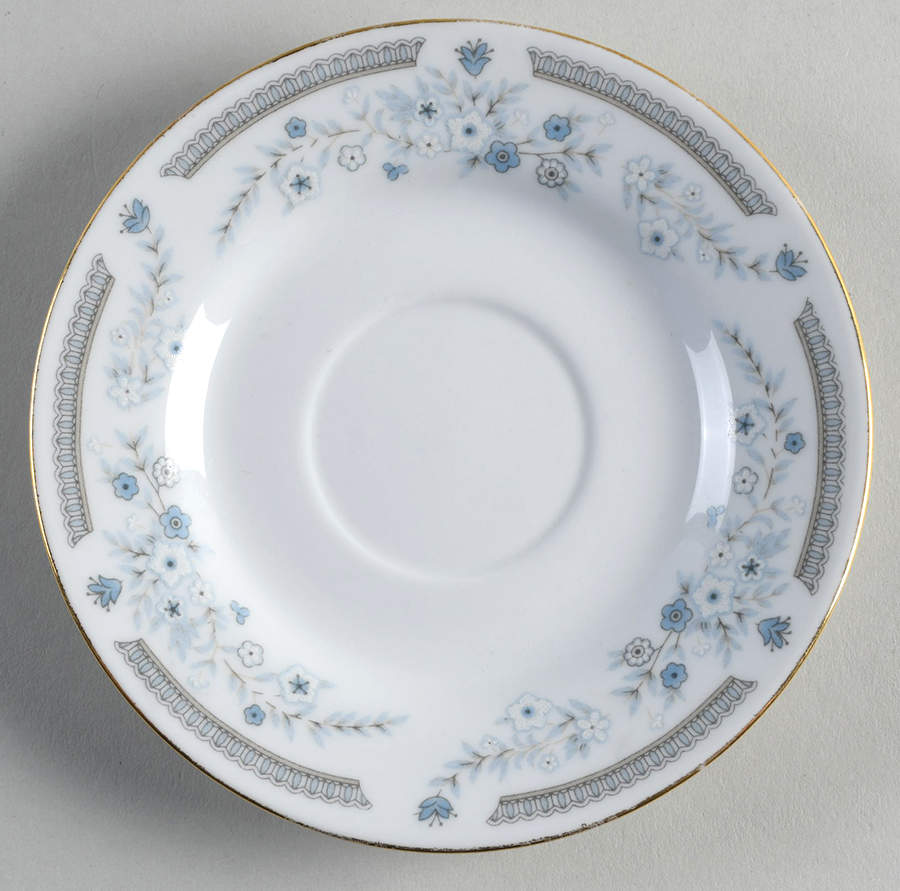 CX877 Gold Trim Saucer by China (Made in China)-1