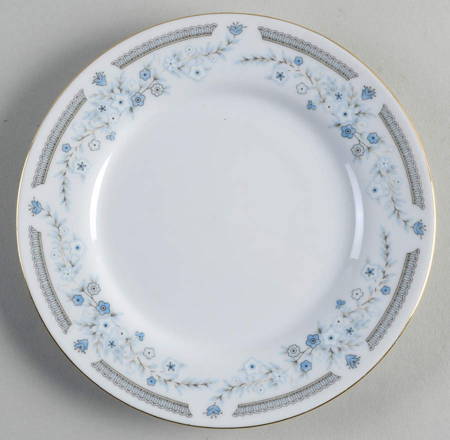 CX877 Gold Trim Dessert/Pie Plate by China (Made in China)-1