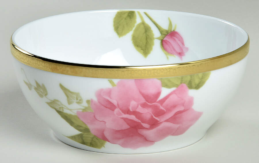Fashion Buffet-Floral (Gold) Coupe Cereal Bowl by Charter Club-1