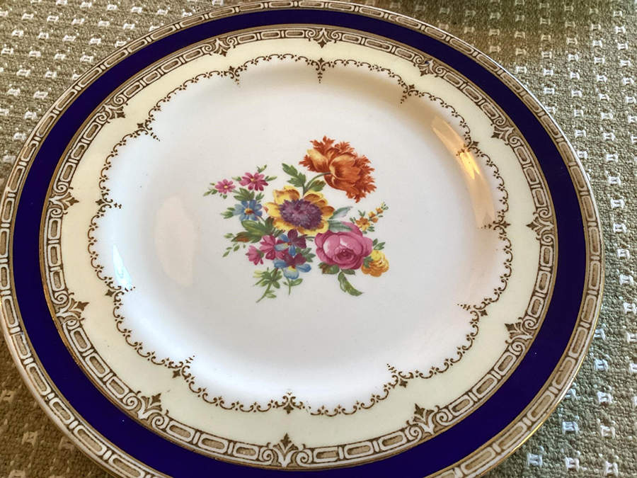 F14496 Dinner Plate by Crown Staffordshire-1