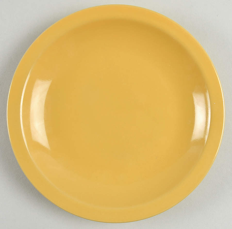 Cafeware Yellow Salad Plate by Culinary Arts-1