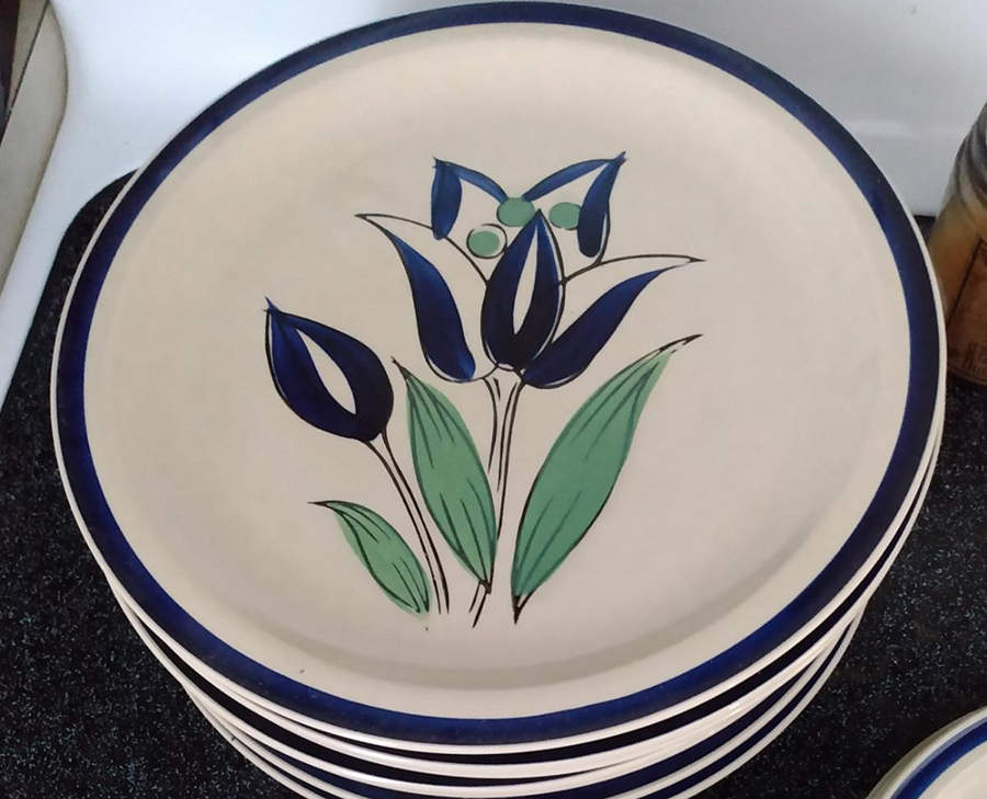 Holland Dinner Plate by Crest-Stone (Japan)-1