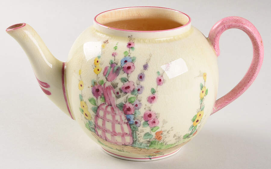 13672 Mini Teapot No Lid by Crown Staffordshire-1