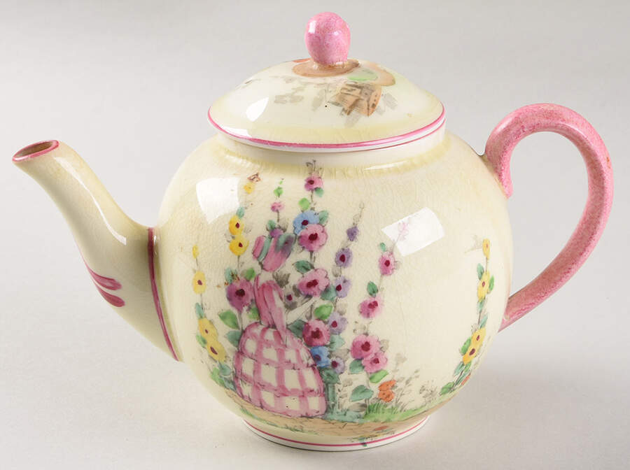 13672 Mini Teapot & Lid by Crown Staffordshire-1