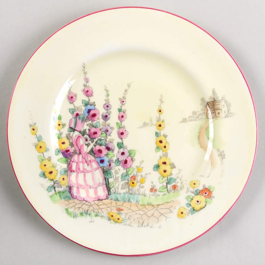 13672 Salad Plate by Crown Staffordshire-1