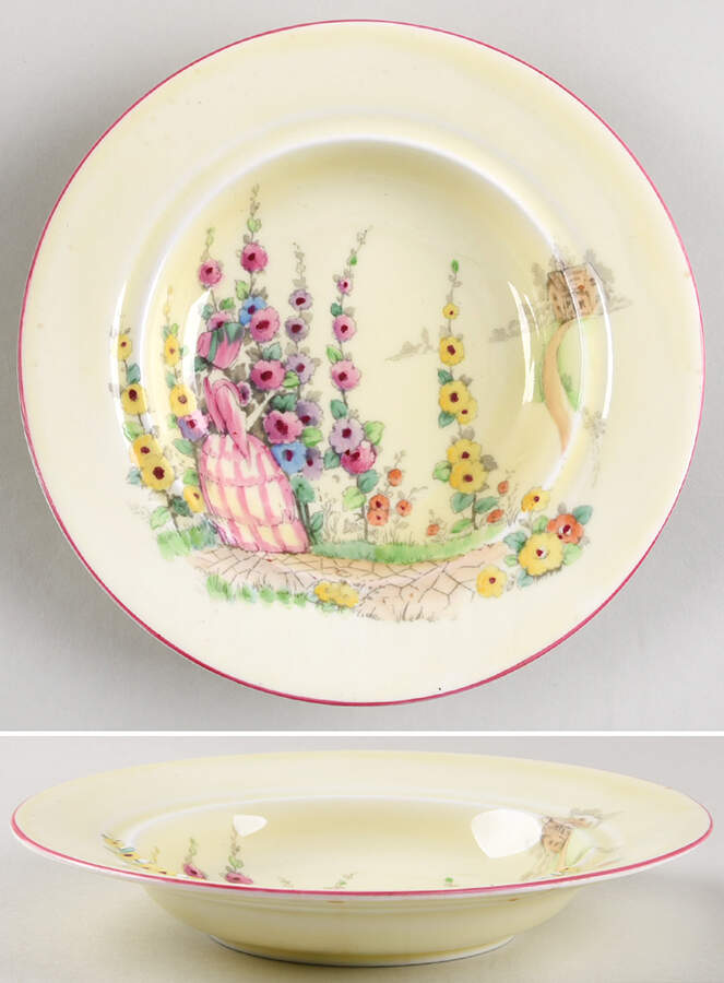 13672 Rim Soup Bowl by Crown Staffordshire-1
