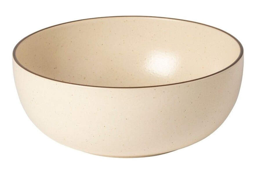 Monterosa Cream Cocoa 10" Round Serving Bowl by Casafina-1