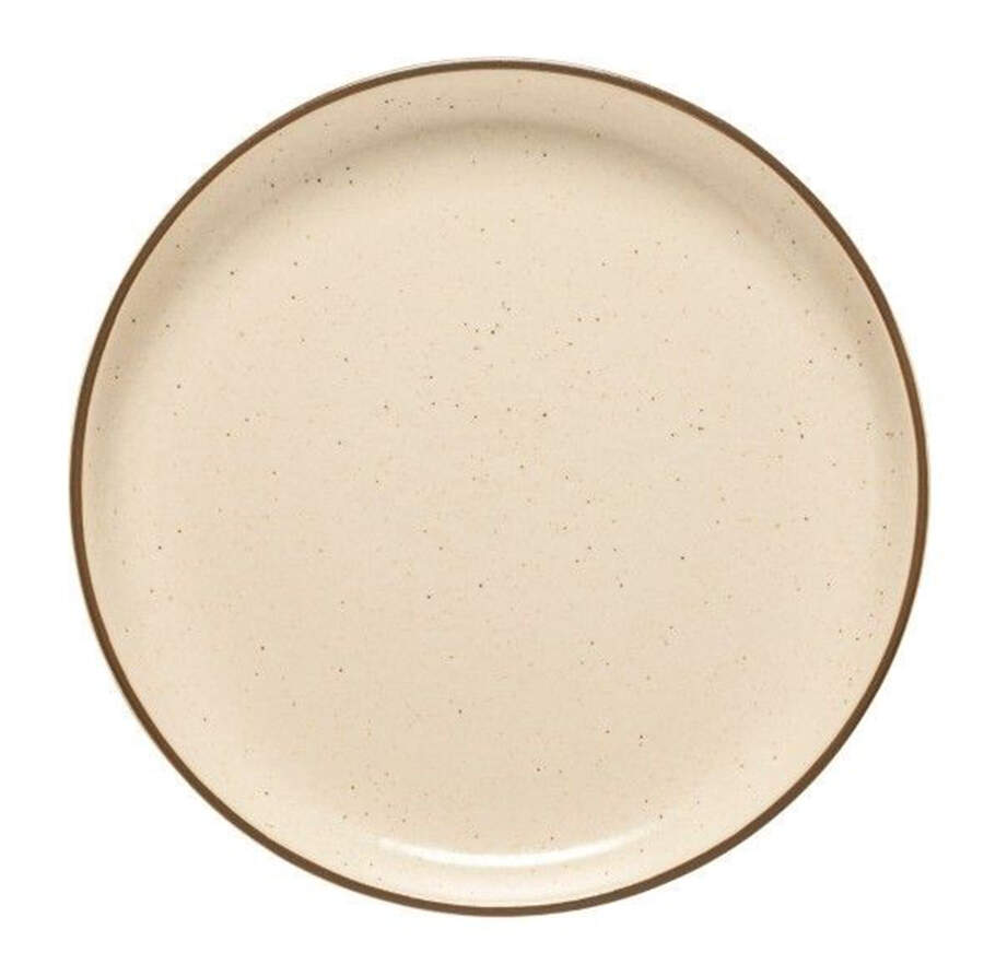 Monterosa Cream Cocoa Salad Plate by Casafina-1