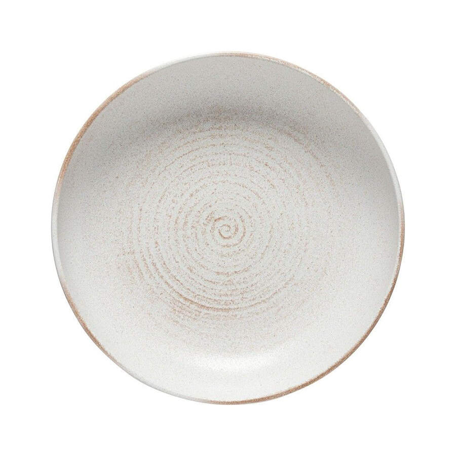 Vermont Cream Dinner Plate by Casafina-1