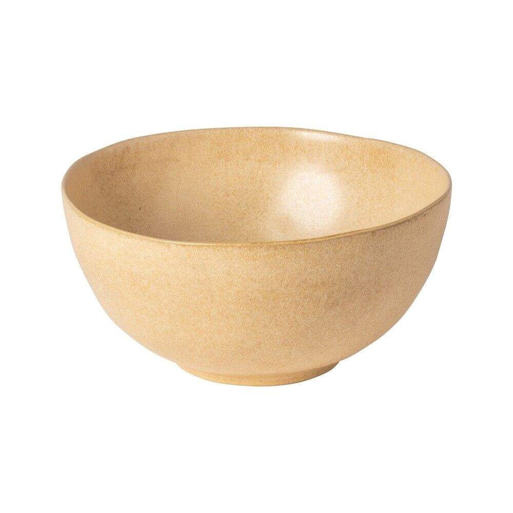 Livia Matte Champagne 10" Round Serving Bowl by Costa Nova China-1