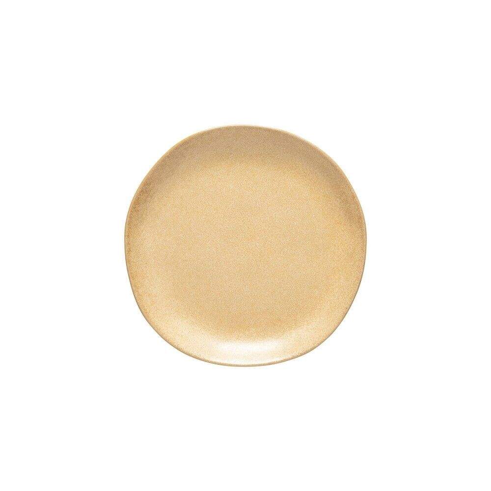 Livia Matte Champagne Salad/Dessert Plate by Costa Nova China-1