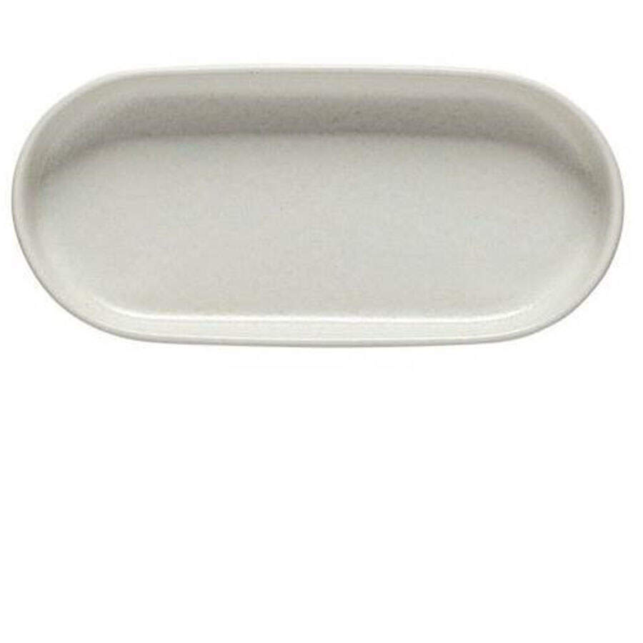Redonda White 8" Oval Serving Platter by Costa Nova China-1