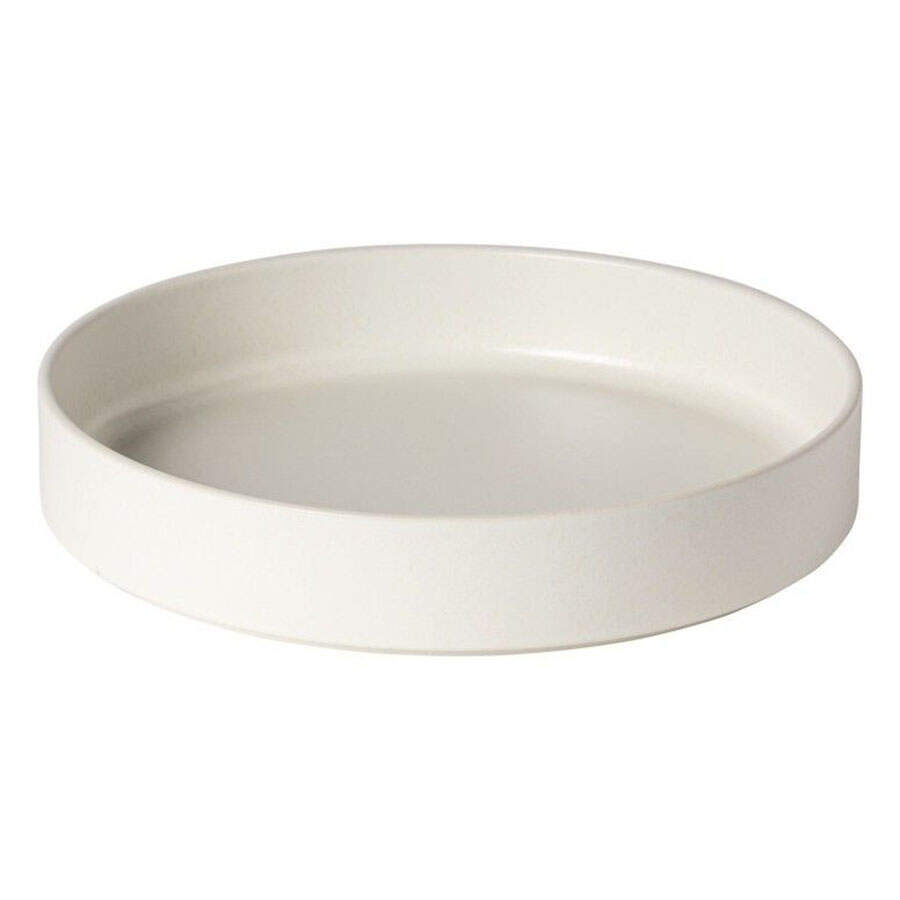 Redonda White 10" Deep Plate by Costa Nova China-1