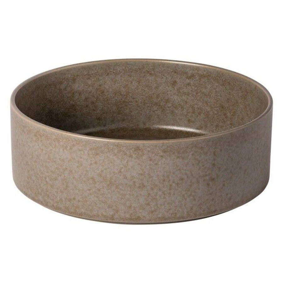 Redonda Oak (Brown) 8" Round Serving Bowl by Costa Nova China-1