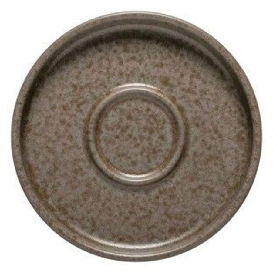 Redonda Oak (Brown) Saucer for Demitasse Cup by Costa Nova China-1