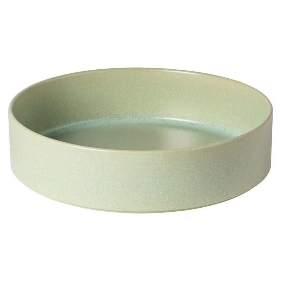 Redonda Bay Leaf (Green) 12" Round Serving Bowl by Costa Nova China-1