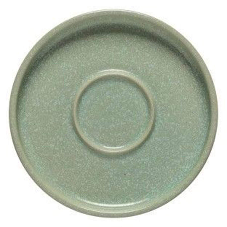 Redonda Bay Leaf (Green) Saucer for Demitasse Cup by Costa Nova China-1