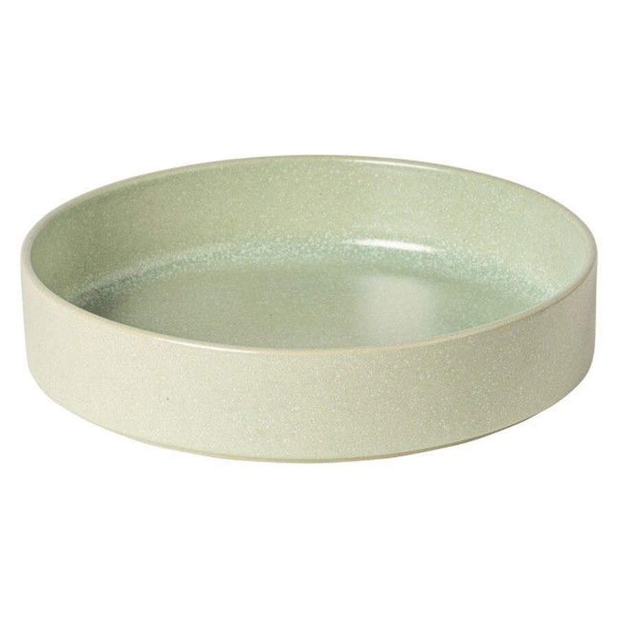 Redonda Bay Leaf (Green) 8" Deep Plate by Costa Nova China-1