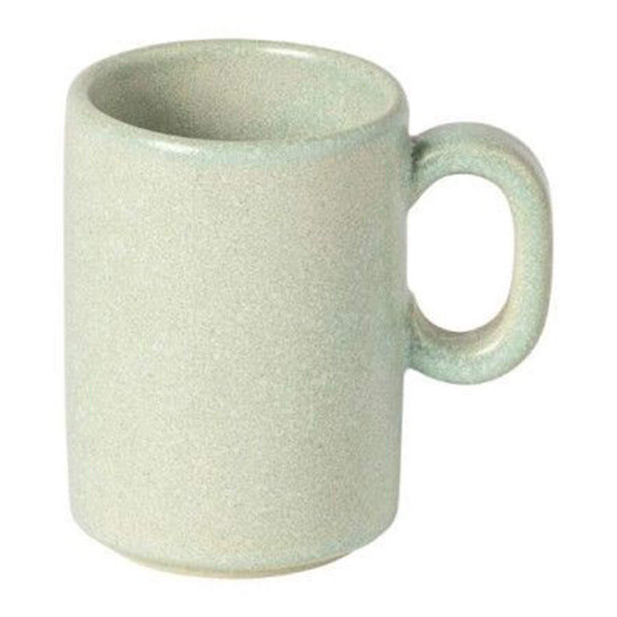 Redonda Bay Leaf (Green) Flat Demitasse Cup by Costa Nova China-1