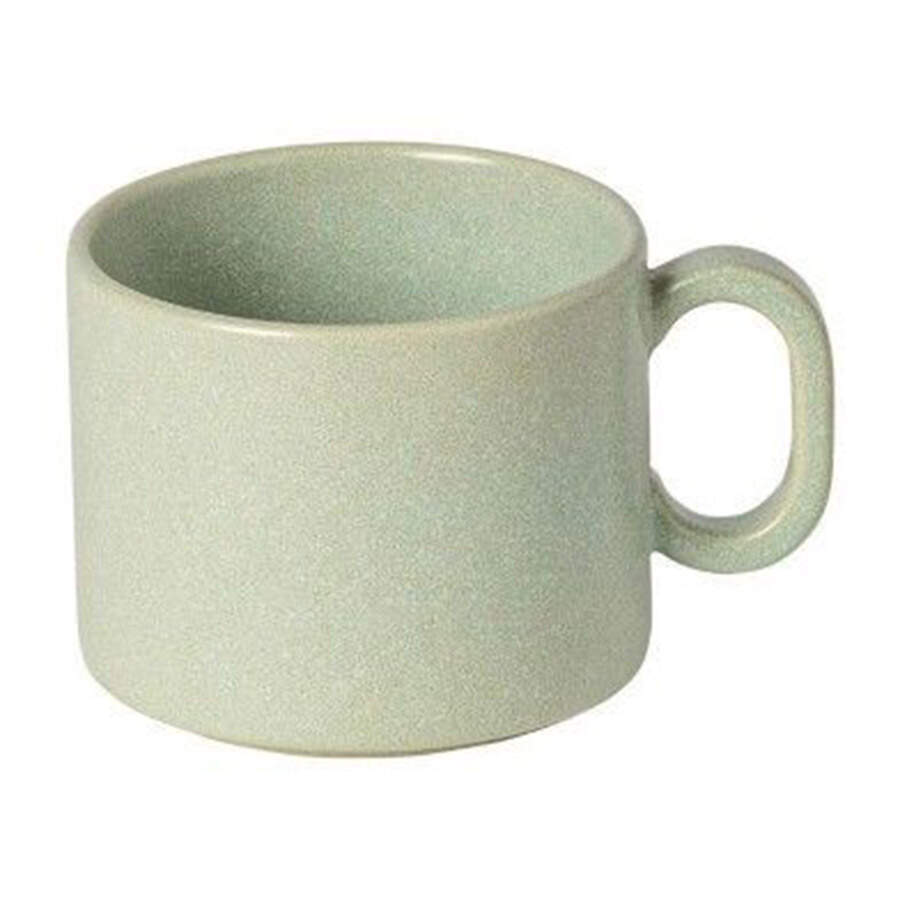 Redonda Bay Leaf (Green) Flat Cup by Costa Nova China-1