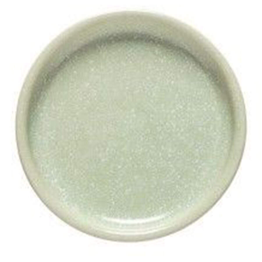 Redonda Bay Leaf (Green) Flat Cup & Saucer Set by Costa Nova China-1